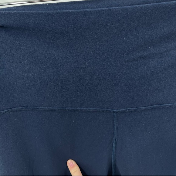Lululemon Align Pant Il 25" in True Navy Sporty Activewear Gym Leggings Size 10 - Picture 12 of 13
